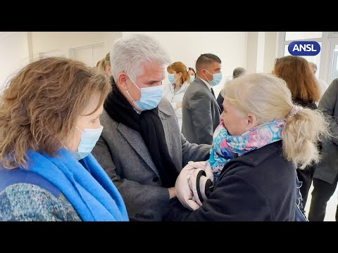 El gobernador visitó la Maternidad Provincial de Villa Mercedes