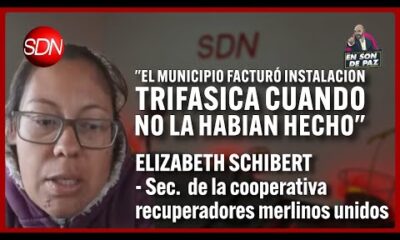 Elizabeth Schibert, Sec. de Coop. recuperadores merlinos unidos en #EnSonDePaz✌| Entrevista completa