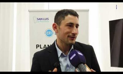 Enzo Vergini, ingeniero de Recursos Hídricos del CFI