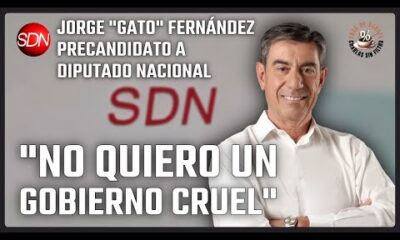 Jorge “Gato” Fernández, precandidato a diputado nacional en #TazaDeAjuste☕ con Pedro Liborio Saá