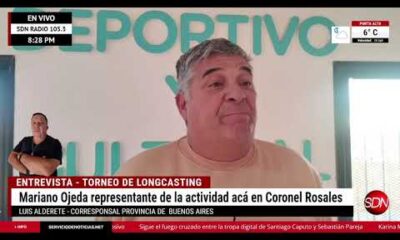 Longcasting en Punta Alta – Mariano Ojeda representante de la actividad Informa Luis Alderete