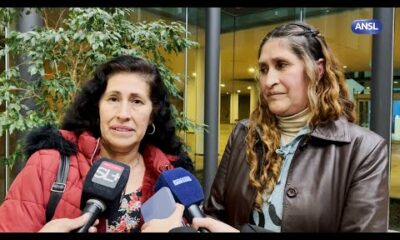 Marcela Lucero y Roxana Lucero, hijas de Juanón Lucero