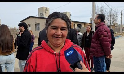 María Cristina Rivero, vecina del barrio 365 Viviendas