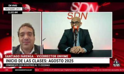 Santiago Farenga, vicerrector de la UNVIME en #EnSonDePaz ✌ | Entrevista Completa