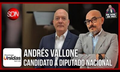 Andrés Vallone, Candidato a Diputado Nacional en #EnSonDePaz ✌ | En Vivo 🔴