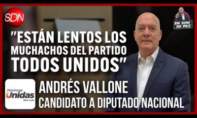 Andrés Vallone, candidato a diputado nacional en #EnSonDePaz ✌ | Entrevista Completa