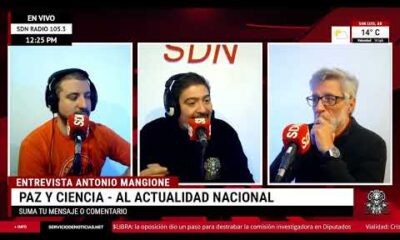 Antonio Mangione, paz y ciencia, en #NiLeonesNiCorderos🦁🐮 | Entrevista Completa