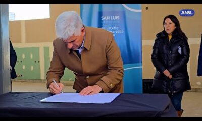 Claudio Poggi firmó el decreto de adjudicación para finalizar el CDI del barrio Unión