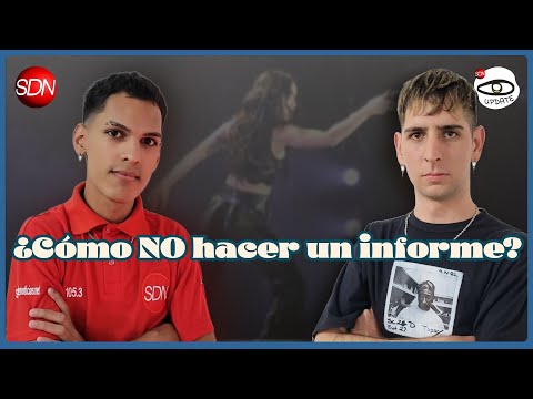 ¿Como NO hacer un informe? con Pipa y Nico | #SDNUpdate👁 | Lali en San Luis ¿Como NO hacer un informe? con Pipa y Nico | #SDNUpdate👁 | Lali en San Luis