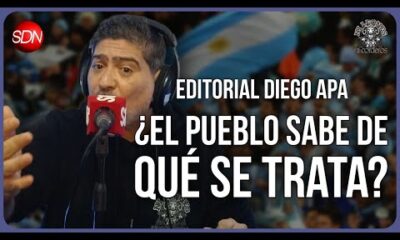 ¿El pueblo sabe de qué se trata | El editorial de Diego Apa para #NiLeonesNiCorderos🦁🐮