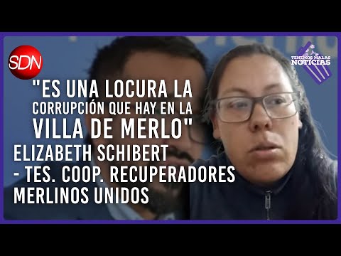 Elizabeth Schibert, tes. coop. recuperadores merlinos unidos | #Tenemosmalasnoticias | Nota Completa Elizabeth Schibert, tes. coop. recuperadores merlinos unidos | #Tenemosmalasnoticias | Nota Completa