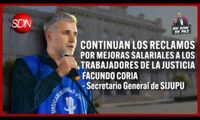 Facundo Coria, Secretario General de SIJUPU en #EnSonDePaz ✌ | Entrevista Completa