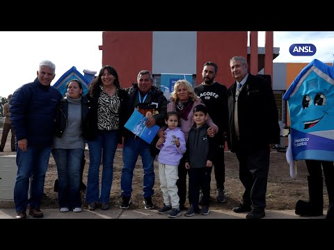 Familias de Villa de la Quebrada construyen futuro en sus nuevas casas