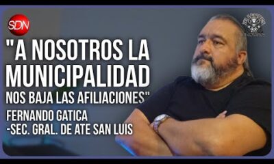 Fernando Gatica, secretario general de ATE San Luis en #NiLeonesNiCorderos🦁🐮| Entrevista Completa