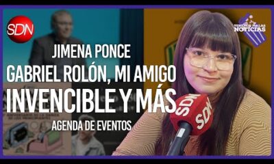 Gabriel Rolón, Mi Amigo Invencible y más | Eventos en SL con Jimena Ponce | #TenemosMalasNoticias💣