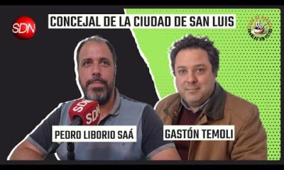 Gastón Temoli, concejal de la ciudad de San Luis, con Pedro Liborio Saá | #Tazadeajuste☕ | En vivo 🔴