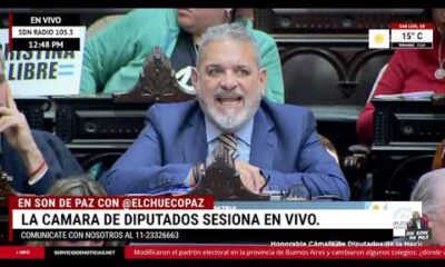 La intervención de Ernesto Nader “Pipi” Ali en Diputados con una cuestión de privilegio contra Poggi