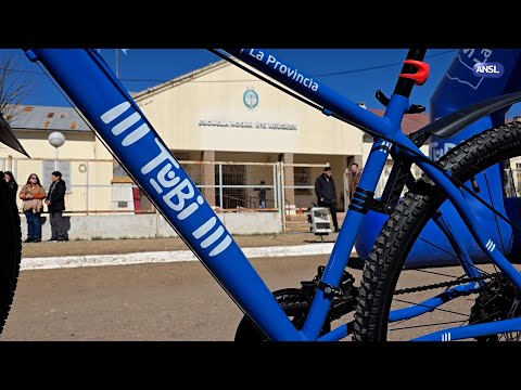 La TuBi 6 000 se entregó en Anchorena