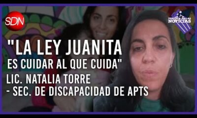 Lic. Natalia Torre, sec. discapacidad APTS con Facundo Rebol | #Tenemosmalasnoticias | Nota Completa