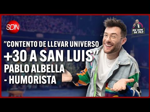 Pablo Albella, humorista y universo +30 en #EnSonDePaz | Entrevista Completa Pablo Albella, humorista y universo +30 en #EnSonDePaz | Entrevista Completa