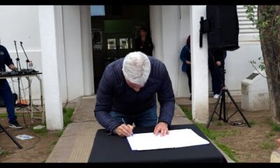 Poggi puso en marcha la construcción del nuevo Hospital de Unión