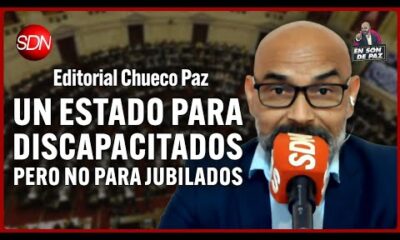 Un estado para discapacitados pero no para jubilados | Editorial del Chueco Paz para #EnSonDePaz ✌