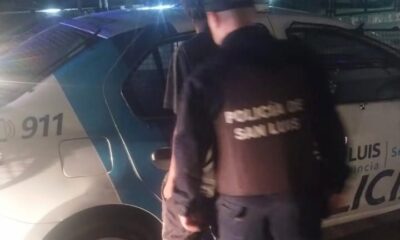 Villa Mercedes: demoraron a un joven sindicado de haber sustraído elementos de una propiedad