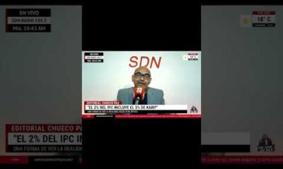 El Chueco Paz contudente con la frase final de su editorial para #ensondepaz✌️