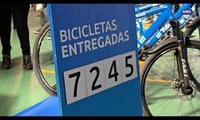 El Gobernador entregó las últimas TuBi 2025 correspondientes a Villa Mercedes