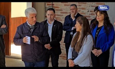El gobernador visitó obras de Construyendo con tu Pueblo