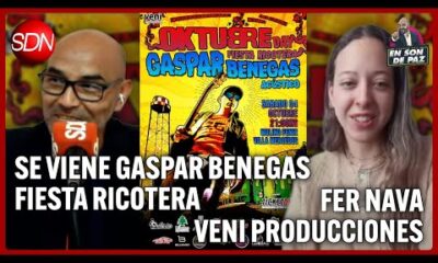 Fer Nava de VENI producciones, presenta el show de Gaspar Benegas | #EnSonDePaz✌| Nota completa