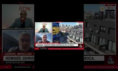 Gabriel Impallari nos regala una imágen desde el balcón del Howard Johnson Undici 🔝