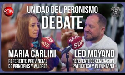 La unidad del peronismo: María Carlini y Leo Moyano en #NiLeonesNiCorderos🦁🐮 | Debate completo