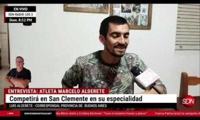 Logró 24 hs. de ritmo el atleta Marcelo Alderete y competirá en San Clemente