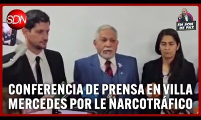 Lucha contra el Narcotráfico | Conferencia de prensa en Villa Mercedes | #EnSonDePaz✌