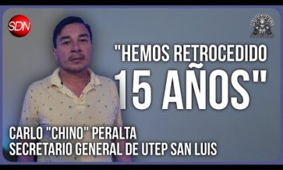 Carlos “Chino” Peralta, secretario general de UTEP San Luis, en #NiLeonesNiCorderos🦁🐮