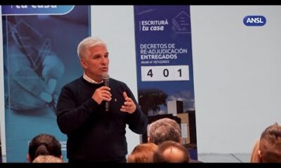 El Gobierno garantizó la seguridad jurídica a 107 familias sanluiseñas