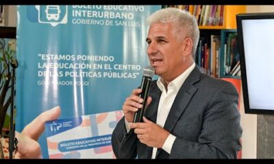 Estudiantes de Potrero de los Funes recibieron el Boleto Educativo Interurbano