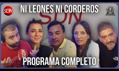 Julieta Ponce, Carlos “Chino” Peralta y Gloria Petrino en #NiLeonesNiCorderos🦁🐮