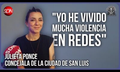 Julieta Ponce, concejala de la Ciudad de San Luis, en #NiLeonesNiCorderos🦁🐮