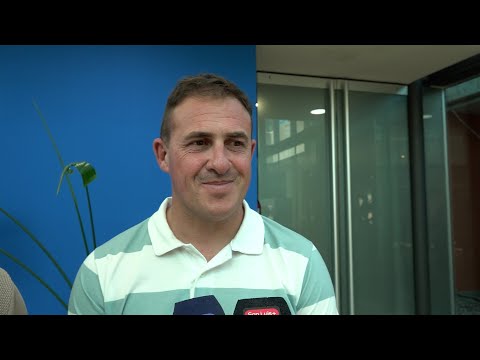 Marcos Espósito y Damián Vigil, intendentes en ejercicio y electo de Unión