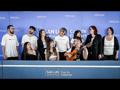 Presentación del Coro en el Cine Teatro San Luis