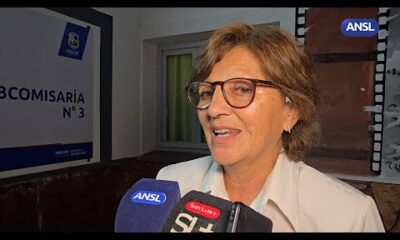 Susana Benítez, hija del Suboficial Principal Ruperto Benítez