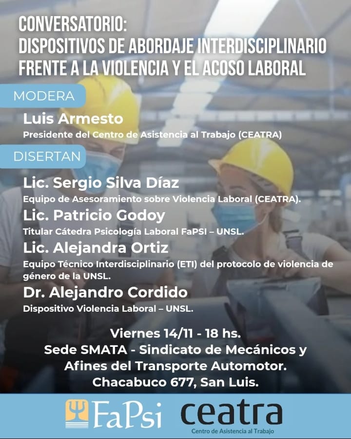 Especialista de CEATRA Advierte que la Violencia Laboral es una “Problemática de Salud Pública” y Señala la Necesidad de Acompañamiento Psicológico a las Víctimas