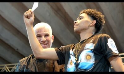 Claudio Poggi, Gobernador de San Luis participó de las seis peleas finales del certamen