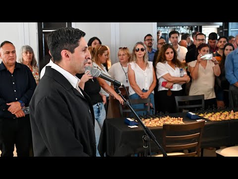 Facundo Arias, presidente del club ‘Daniel Ordóñez’