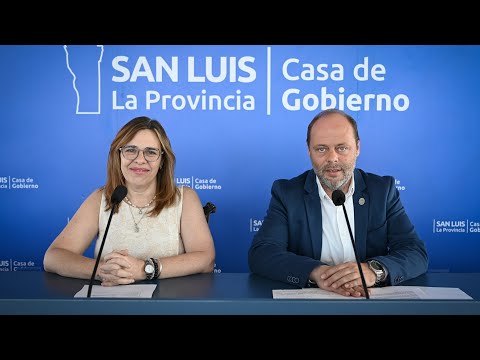 Inauguración de las comisiones médicas en ciudad de San Luis, Villa Mercedes y Concarán