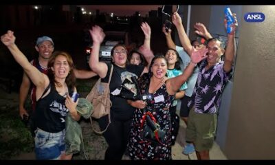 Alejandra Quevedo y su familia