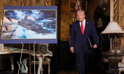 Donald Trump anunció la construcción de un acorazado que llevará su nombre