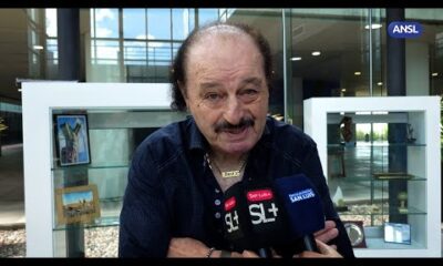 El Gobernador recibió al mítico cantante Alcides